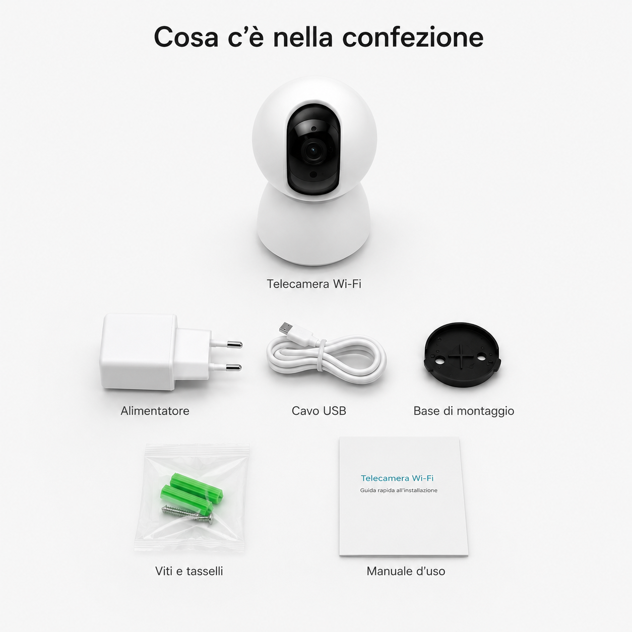 Orsetto PetCam 360 – Telecamera WiFi per cani e gatti